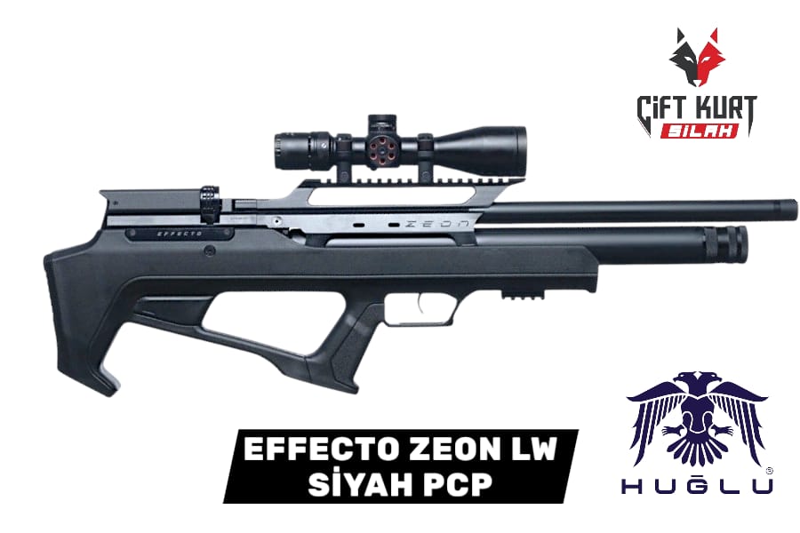 HUĞLU EFFECTO ZEON LW SİYAH PCP HAVALI TÜFEK